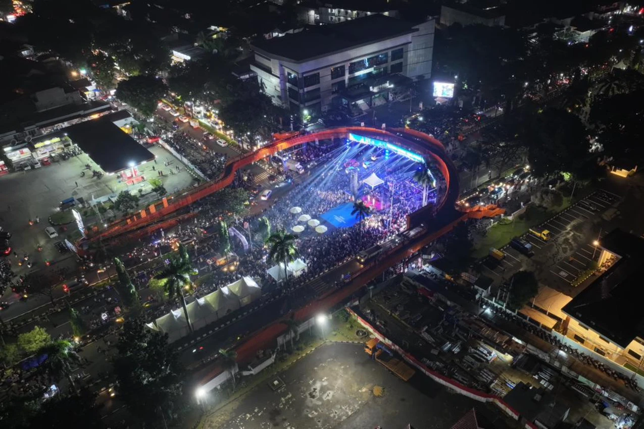 Skywalk Tegar Beriman Jadi Kado Istimewa Hari Jadi ke-544 Bogor