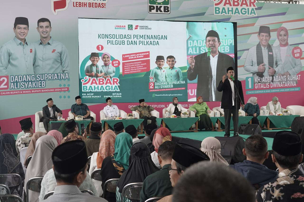 Keluarga Alumni Cipasung dan Muslimat se-Jabar Solid Dukung Acep - Gita KDI di Pilkada 2024