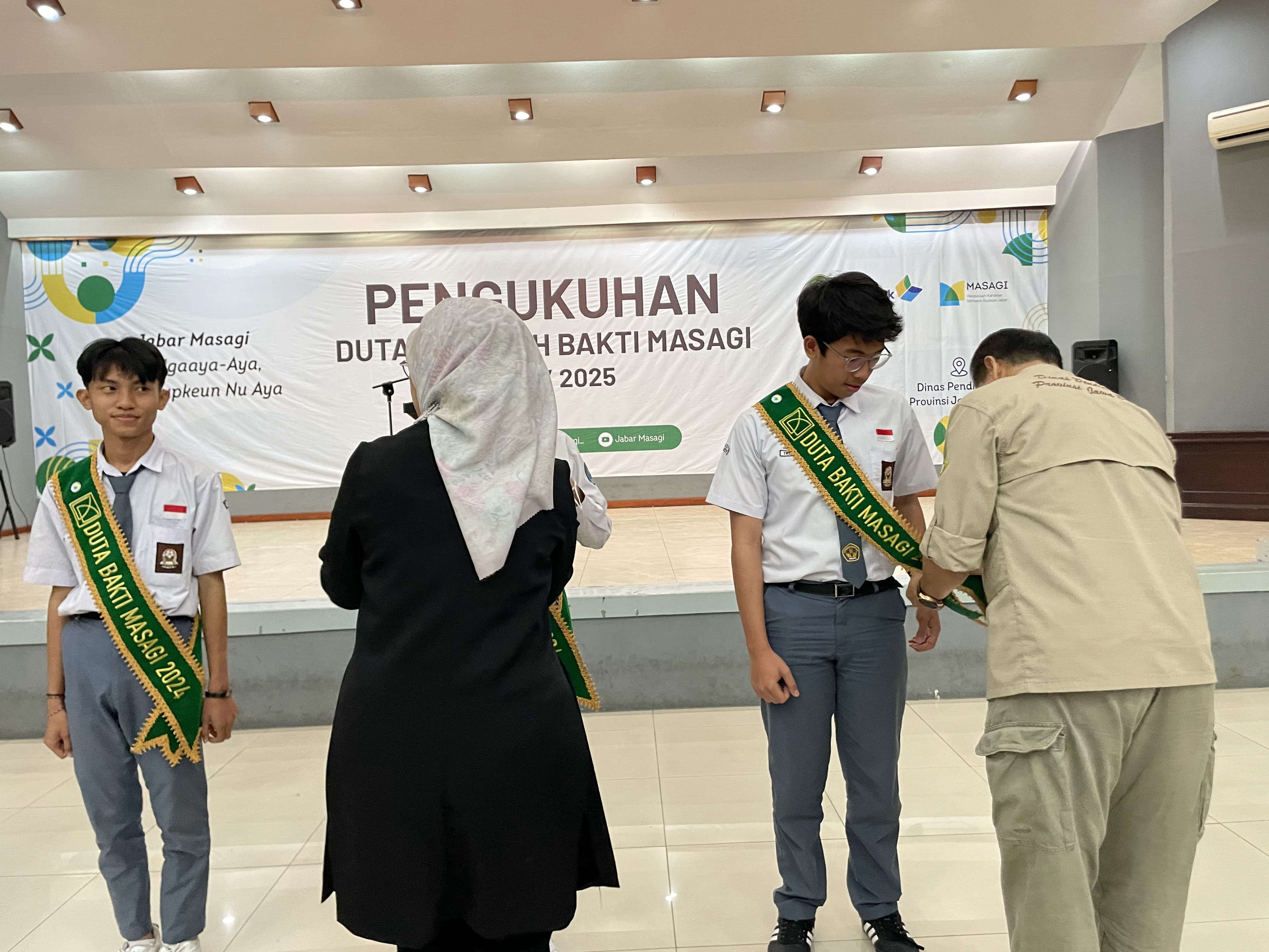 Disdik Jabar Mengukuhkan Duta Sekolah Bakti Masagi, Punya Tugas Berantas 3 Isu Pendidikan