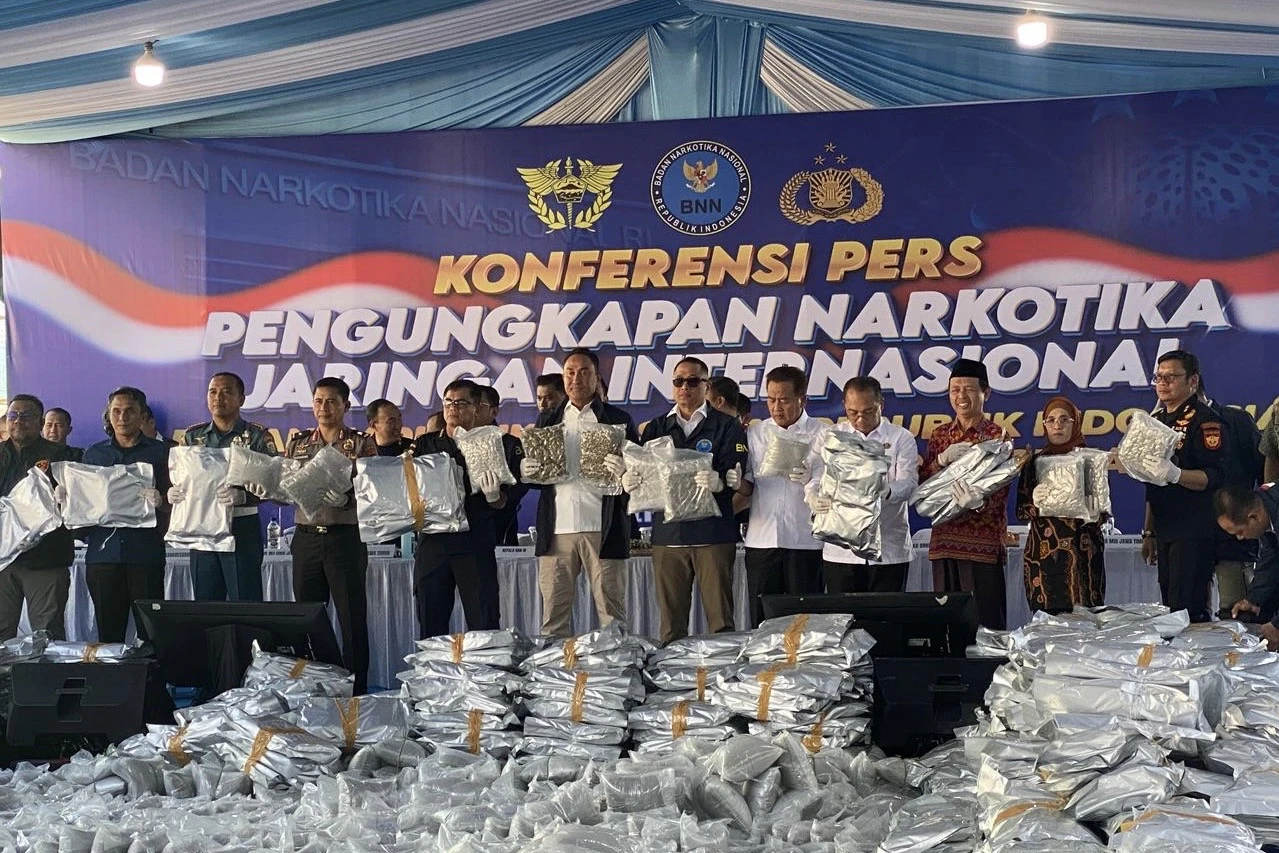 Modus Penyelundupan 3,37 Ton Narkoba Cannabionid di Gresik