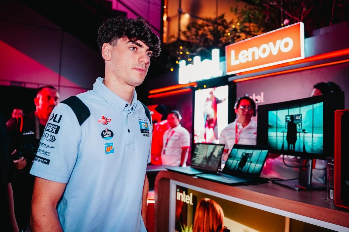 Lenovo dan Ducati Corse Bawa Inovasi Balap Dunia ke Indonesia