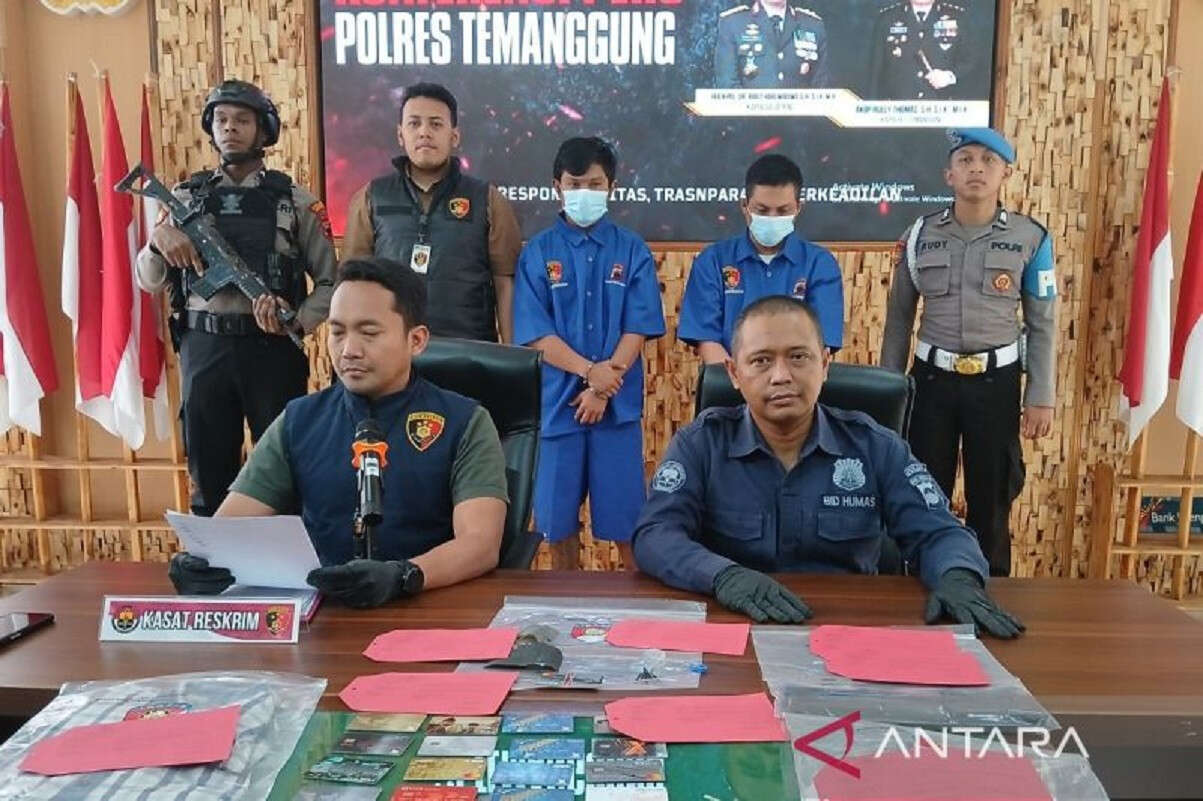 Sindikat Ganjal ATM di Temanggung Terbongkar, Dua Pelaku Ditangkap Polisi