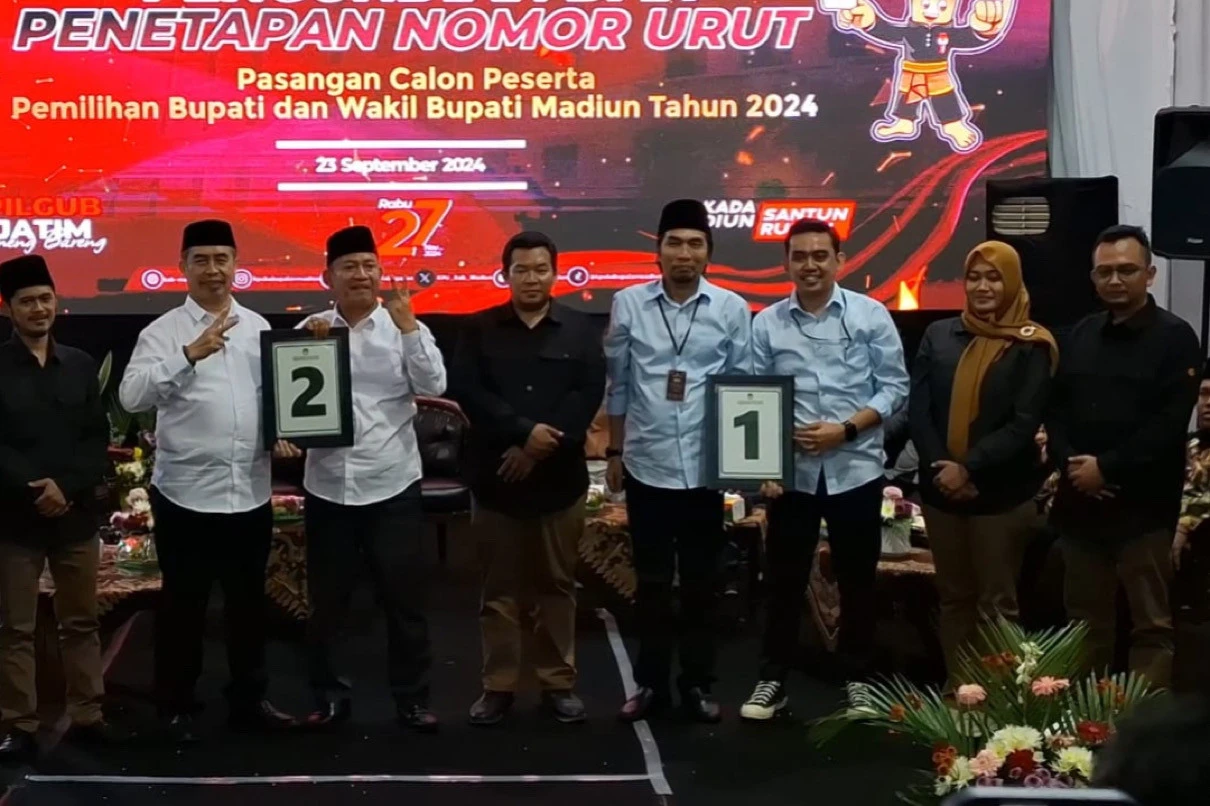 KPU Madiun Terima SK Pemberhentian Luky Noviana Yuliasari