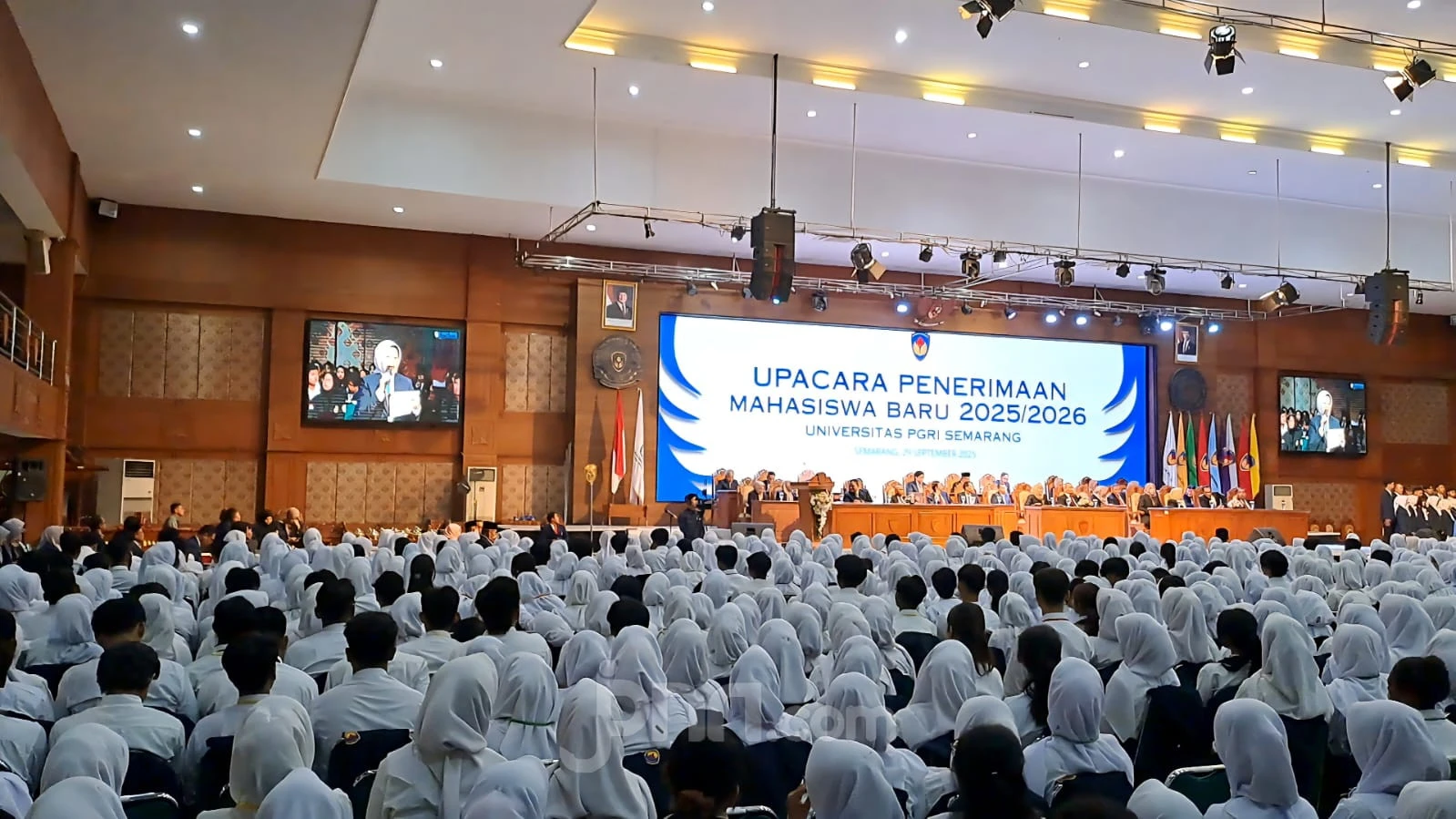 Ribuan Maba UPGRIS Ikuti Orientasi, Kampus: Tak Ada Perpeloncoan