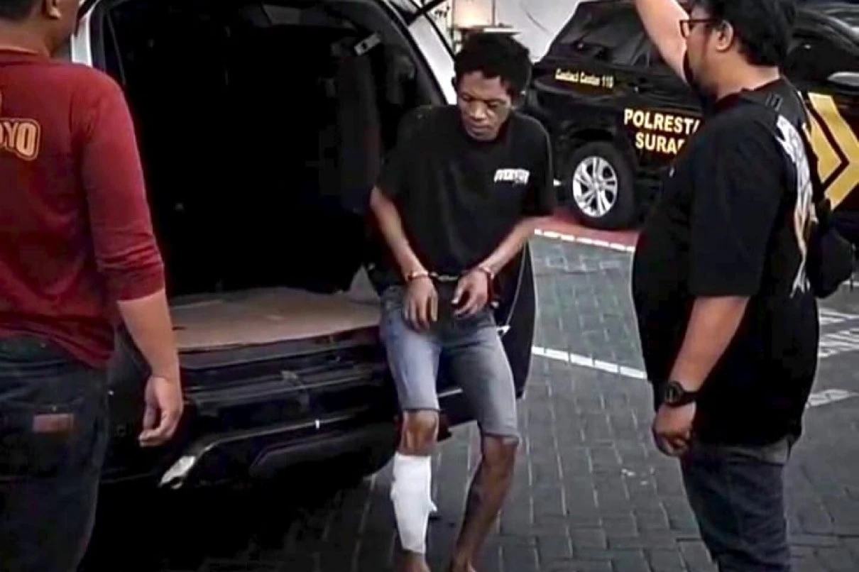 Baru Bebas Langsung Beraksi, Curanmor di Surabaya Dihadiahi Timah Panas