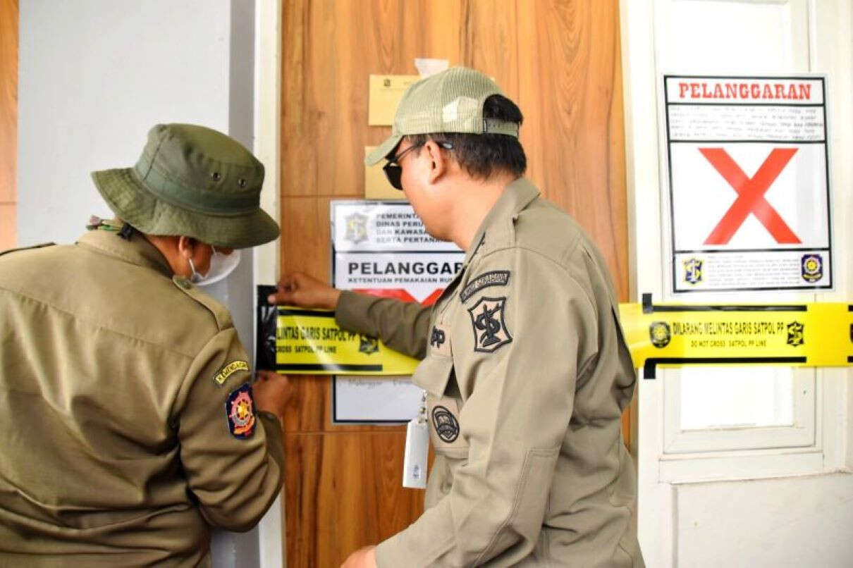 Peringatan Tak Digubris, Pemkot Segel Unit Rusunawa yang Ditunggak