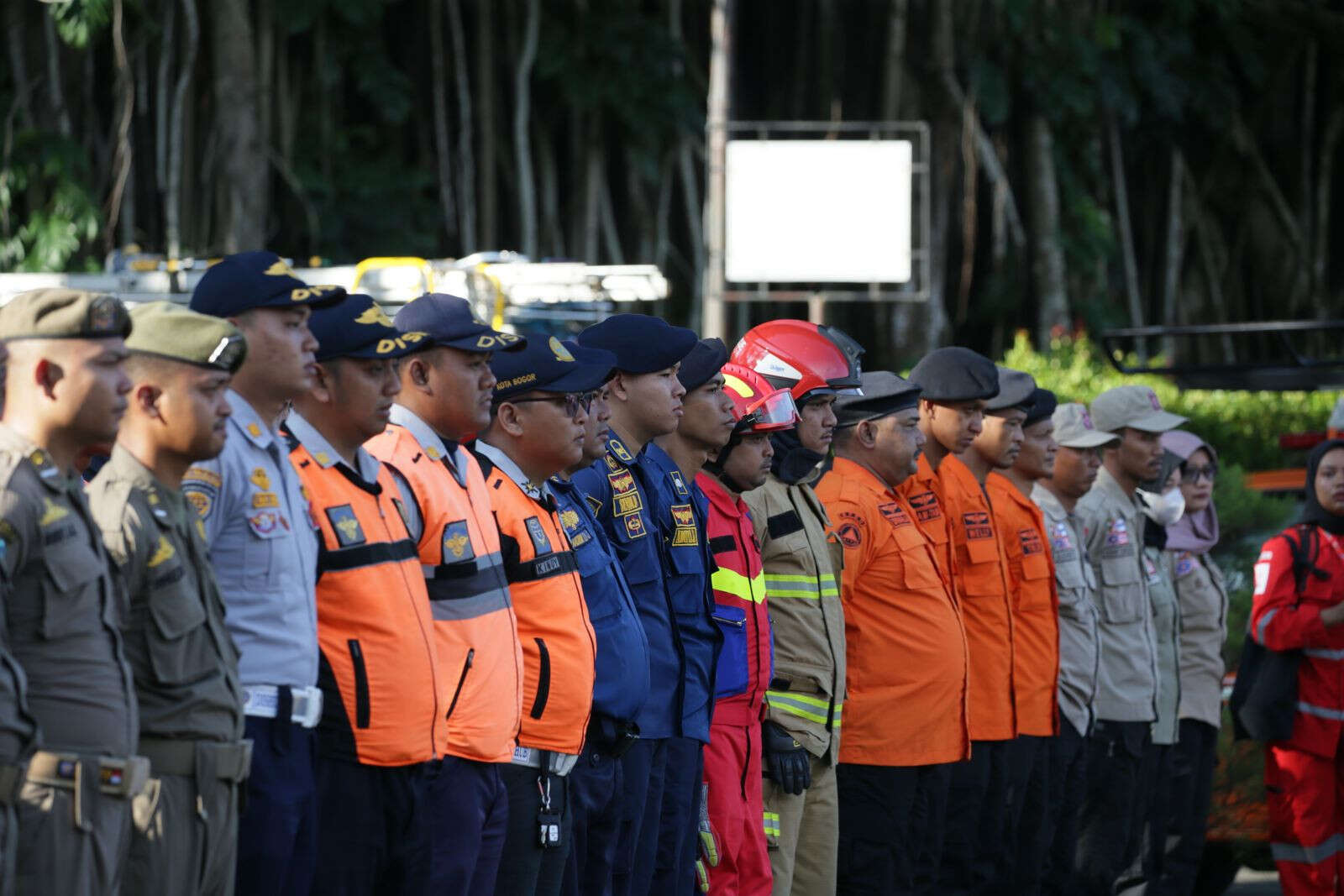 Forkopimda Kota Bogor Kerahkan 1.305 Petugas Gabungan untuk Pengamanan Nataru