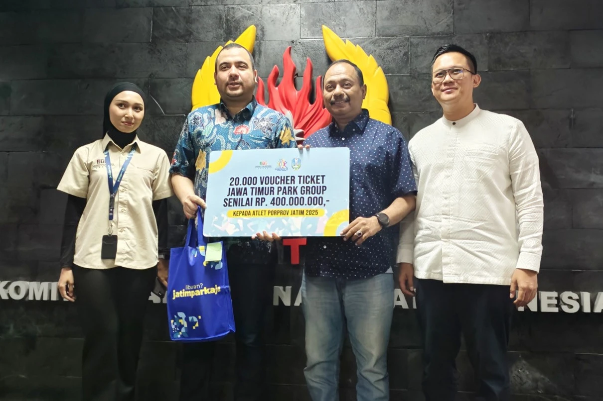 Jatim Park Group Bagikan 20 Ribu Voucher Wisata untuk Atlet Porprov 2025R
