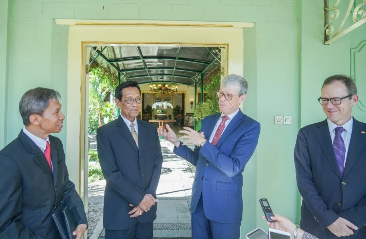 Perwakilan Pemerintah Swiss Berkunjung ke Jogja, Ada Pembicaraan dengan Sultan