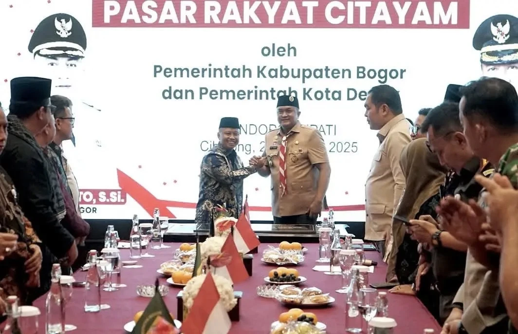 Pasar Rakyat Citayam Resmi Beroperasi, Simbol Kebersamaan Kota Depok-Kabupaten Bogor