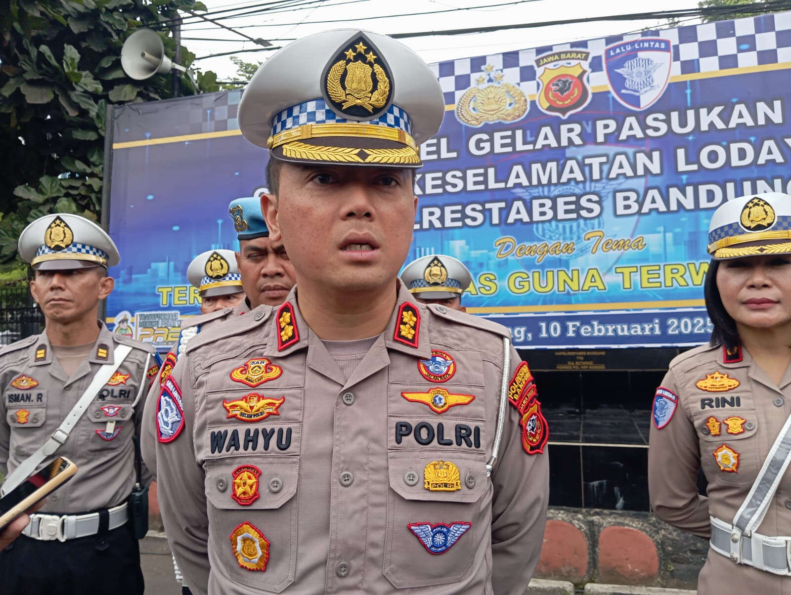 Polrestabes Bandung Pastikan Operasi Keselamatan Lodaya Tak Akan Lakukan Tilang Manual