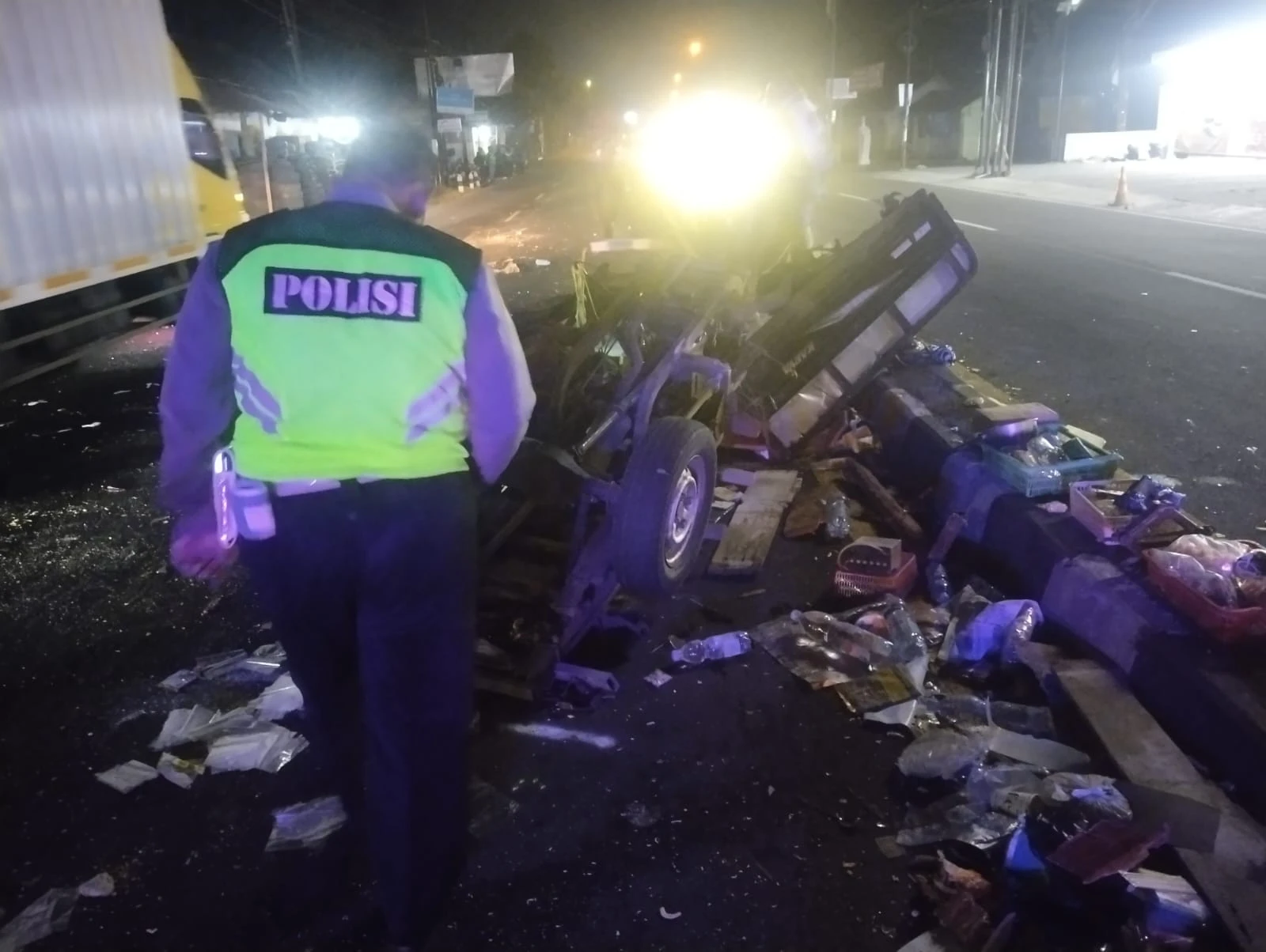 Kecelakaan di Jalan Magelang Merenggut Nyawa Pengendara Viar