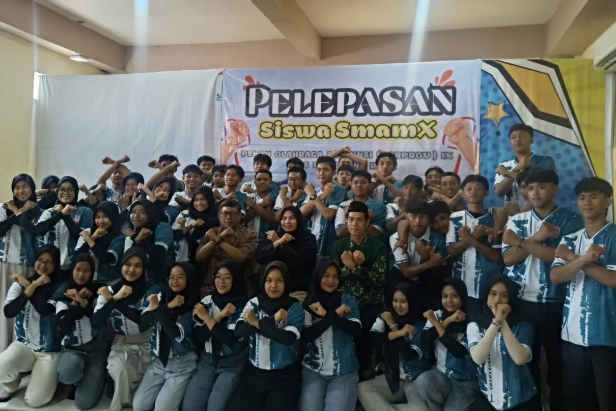 SMAMX Surabaya Lepas 46 Siswa Atlet Berlaga di Porprov Jatim 2025