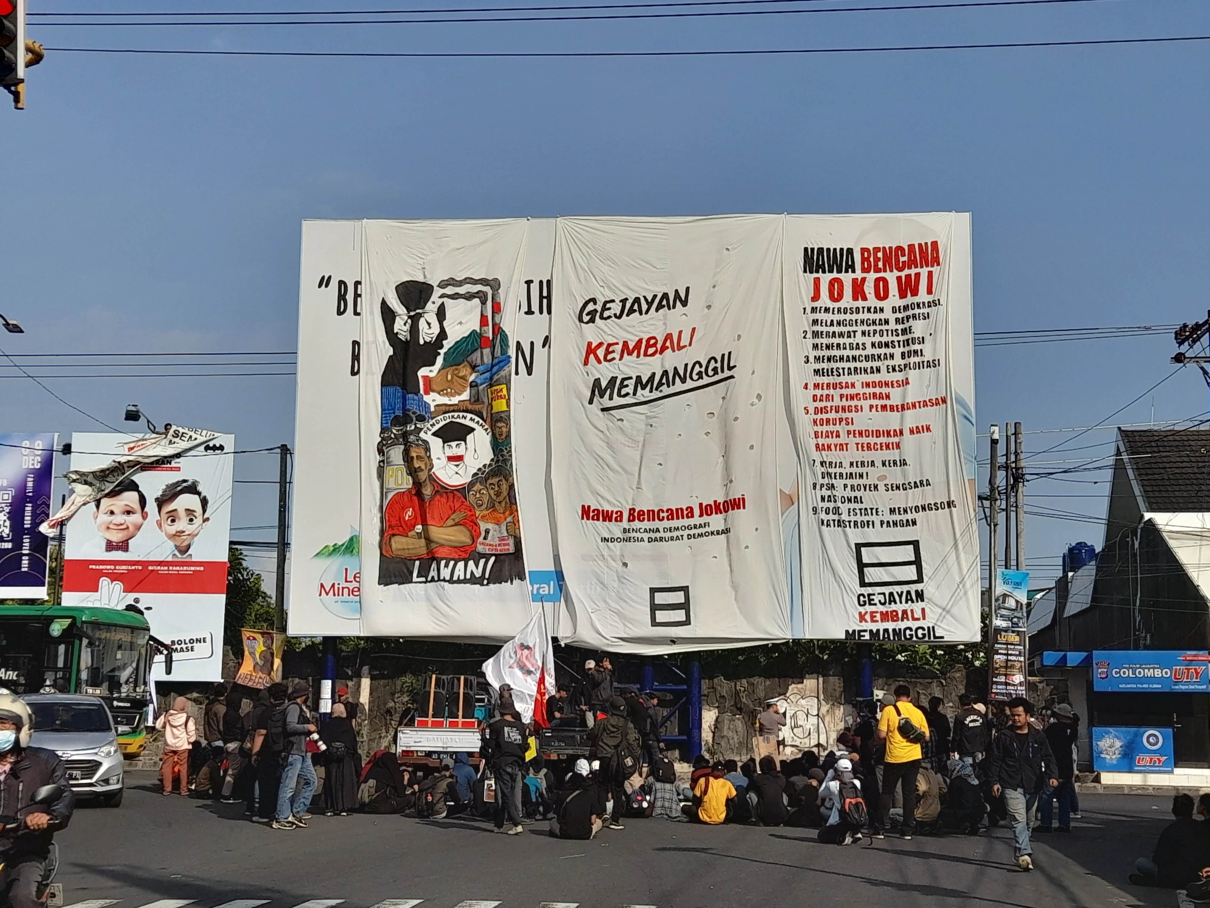 Tuntutan Massa dalam Aksi Gejayan Kembali Memanggil