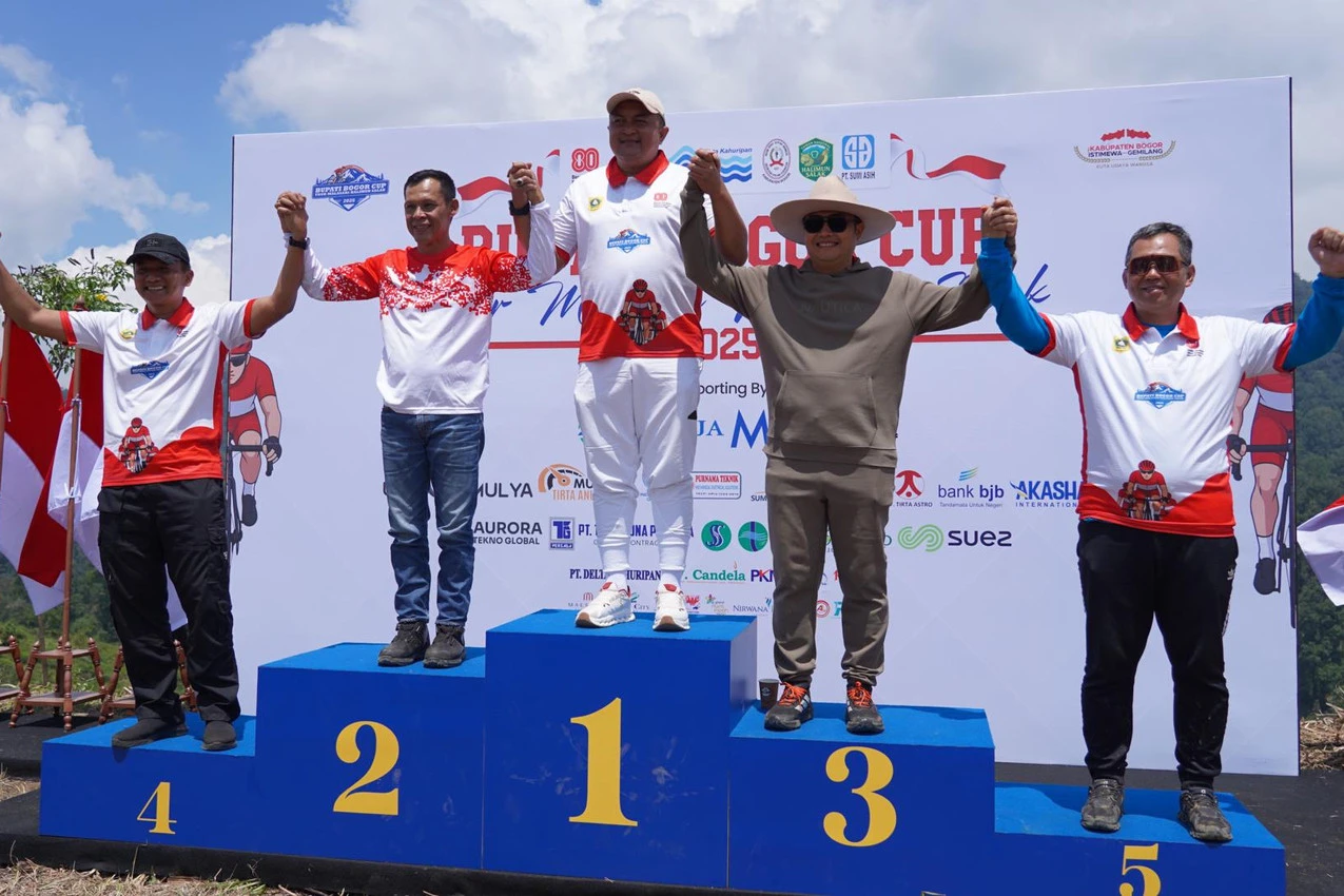 Bupati Bogor Cup Tour Malasari Halimun Salak Jadi Sarana Pemerintah Bangkitkan Perekonomian Rakyat