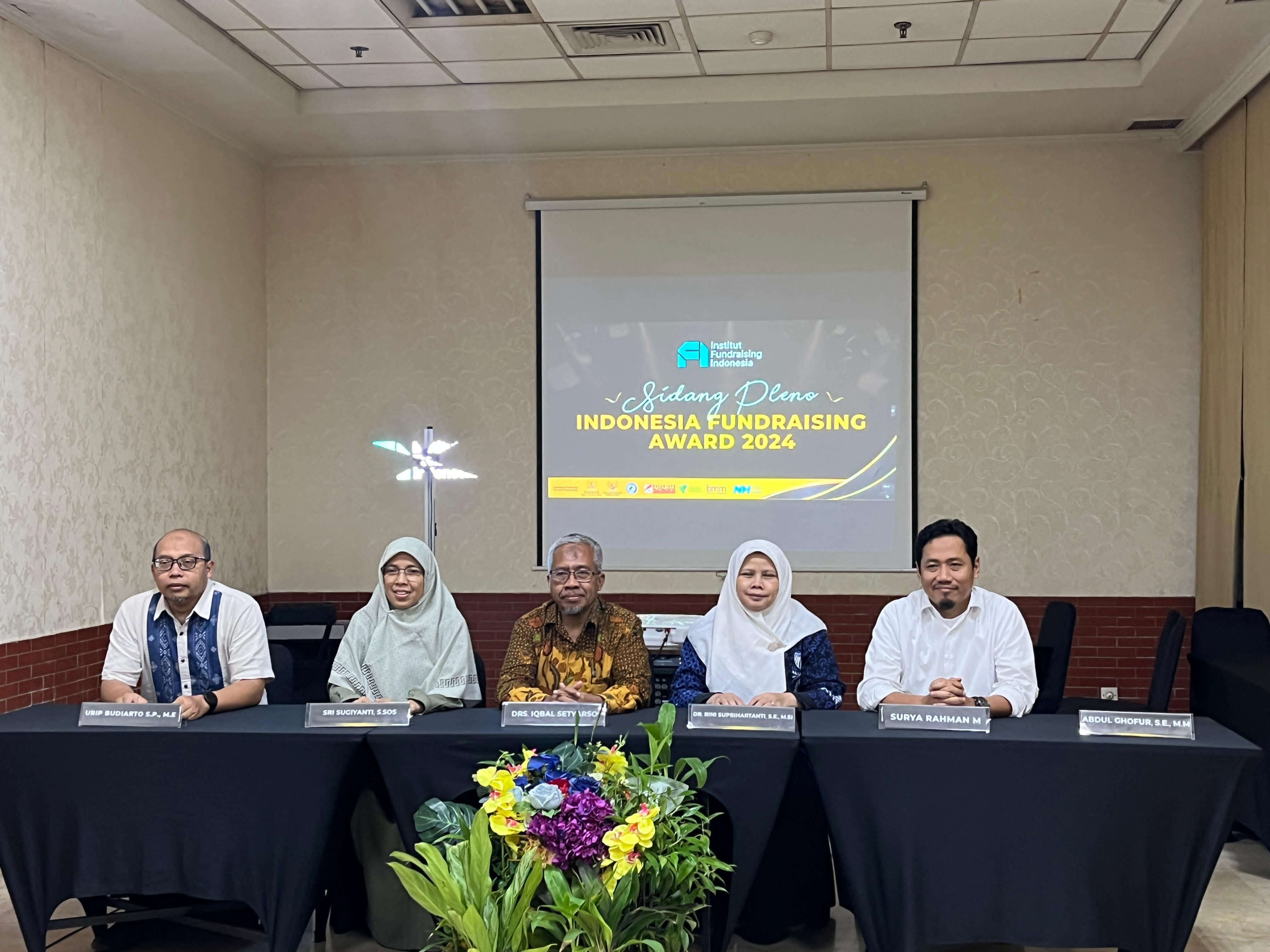 IFI Gelar Sidang Pleno Penjurian Akhir Indonesia Fundraising Award 2024