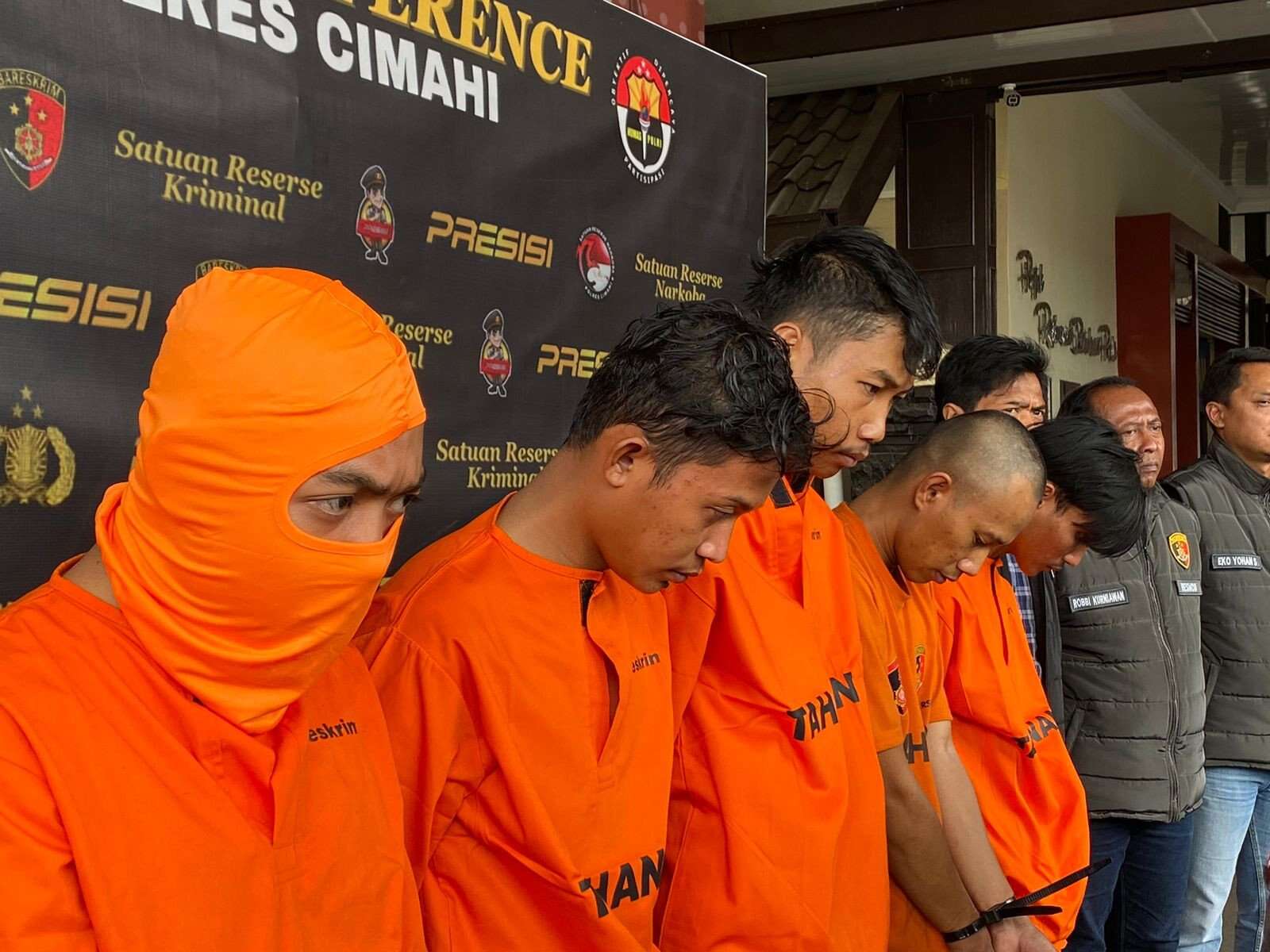 Polisi Ringkus Pelaku Begal Sadis atau 'Sampah Masyarakat' di Bandung Barat