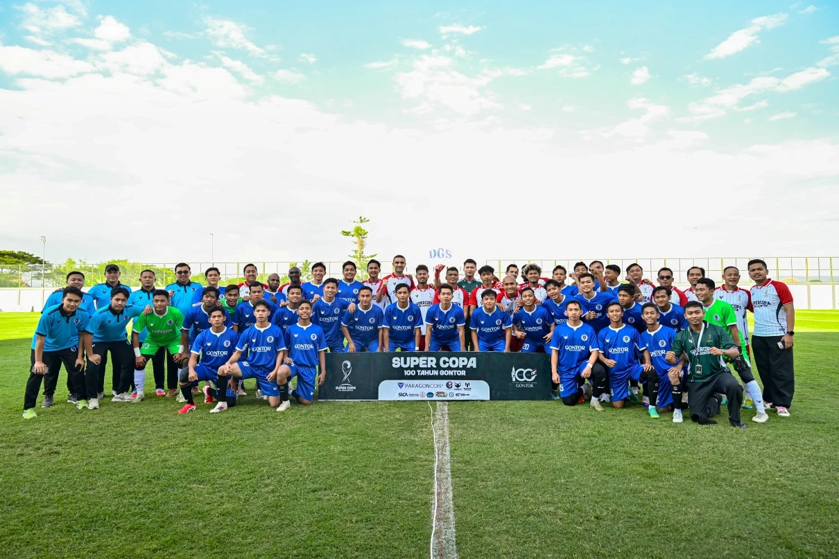 Timnas All Star Meriahkan Super Copa 100 Tahun Gontor, Santri Belajar Sportivitas