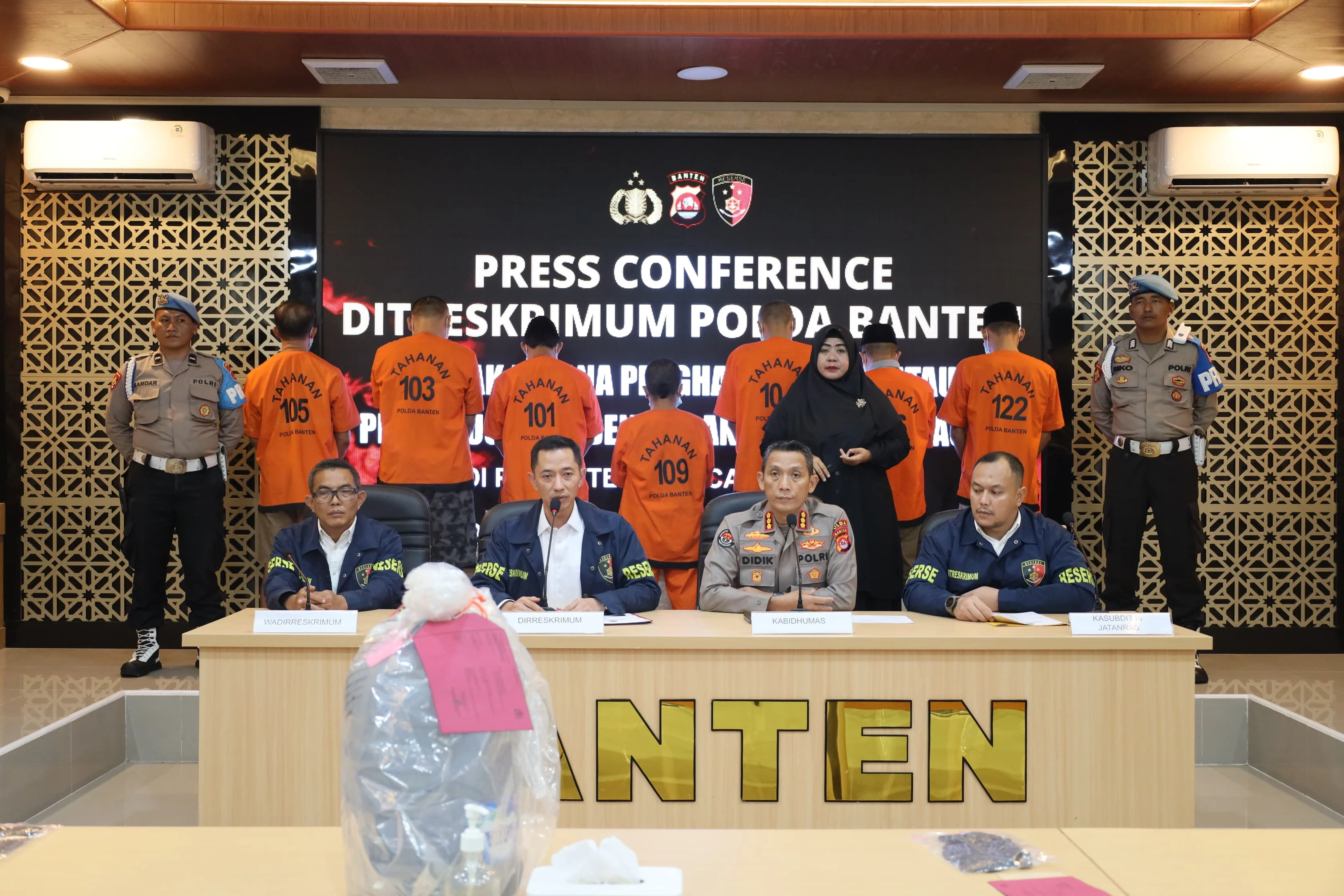 Minta Jatah Kelola Limbah PT Lotte Chemical, 7 Warga Cilegon Ditangkap Polda Banten