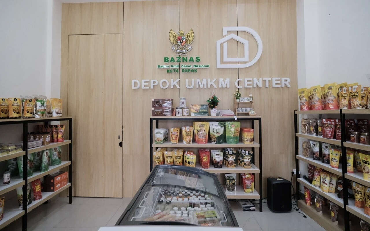 Buka Depok UMKM Center, Baznas Pajang Puluhan Produk Binaan