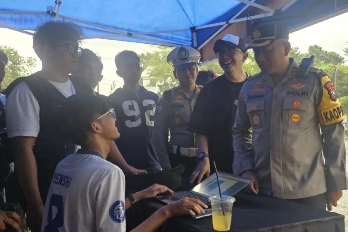 Polres Malang Simulasikan Pengamanan Pertandingan Arema FC di Stadion Kanjuruhan