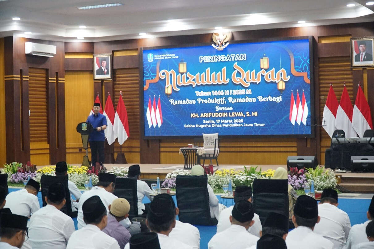 Peringati Nuzulul Qur’an, Dindik Jatim Serukan Ramadan Produktif & Ukhuwah Islamiyah