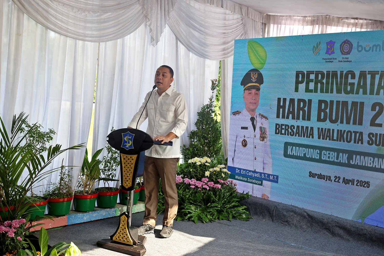 Jaga Lingkungan, Eri Minta Masyarakat Tidak Gunakan Popok Bayi & Pembalut Sekali Pakai