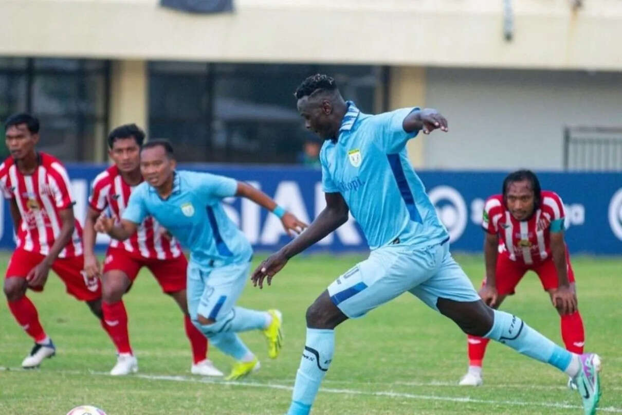 Persela Lamongan Tahan Imbang Deltras Sidoarjo 2-2 di Kandang