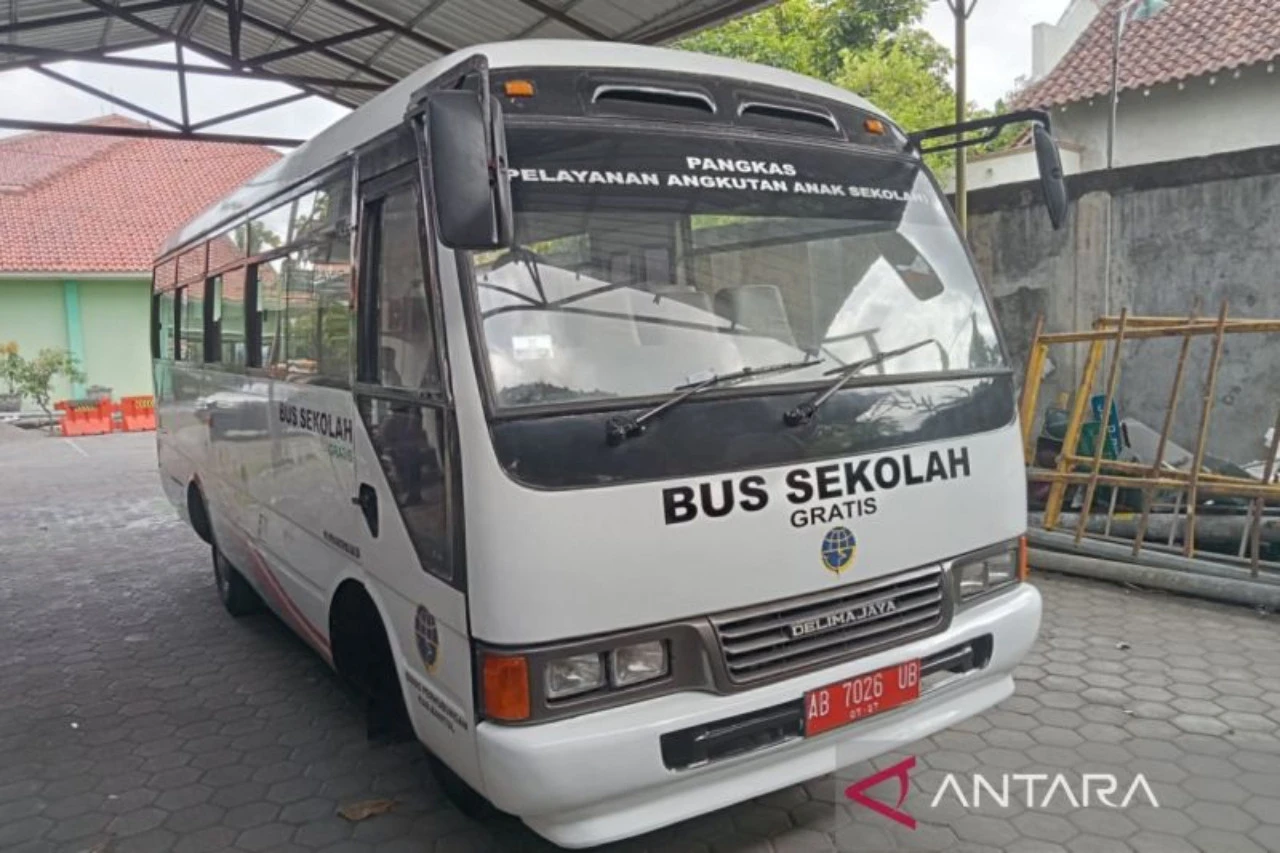 Layanan Bus Sekolah di Bantul Akan Diperluas