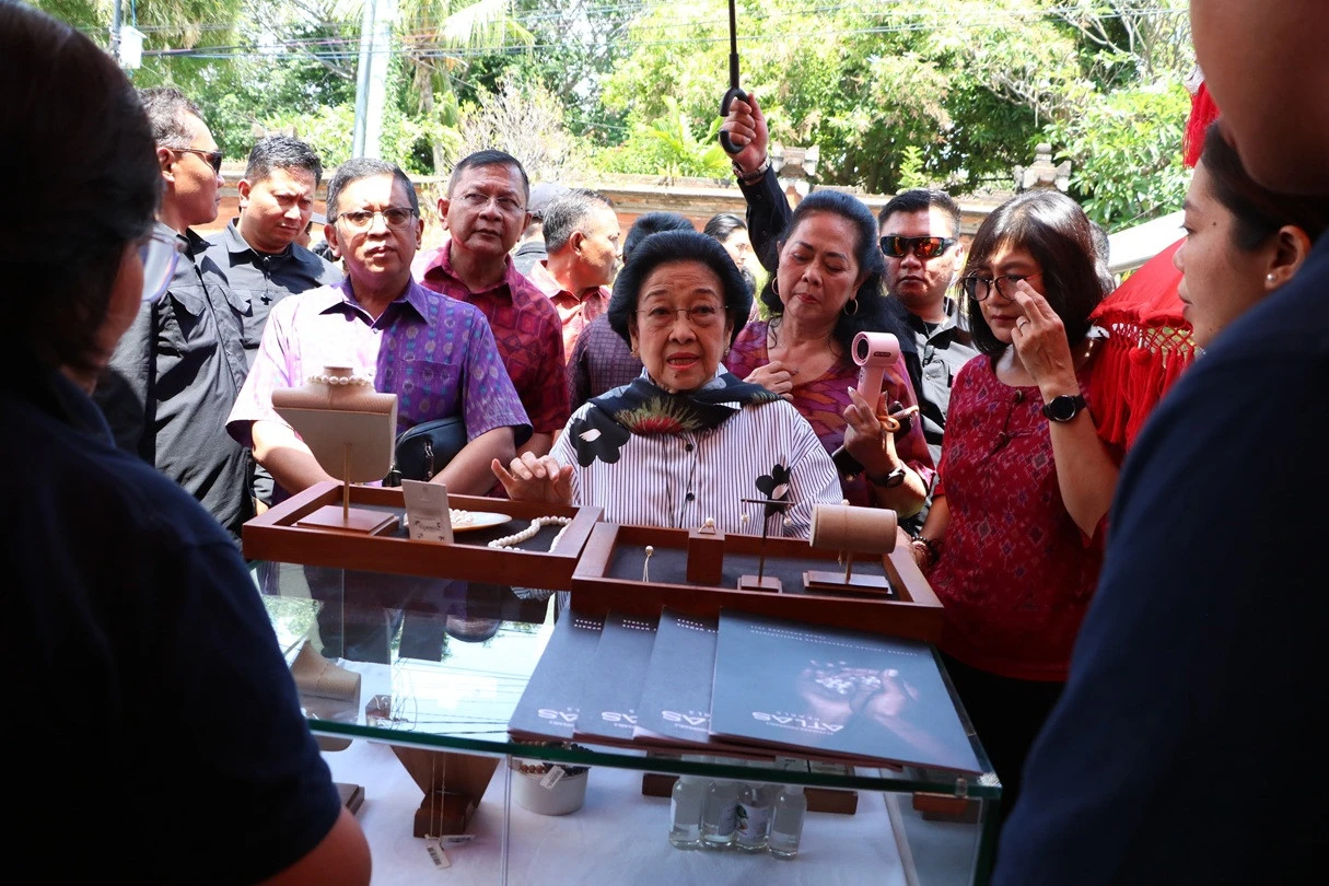 Megawati Mendadak Hadir di Bulfest 2025, Minta Pelaku Ekonomi Kreatif Daftar HAKI