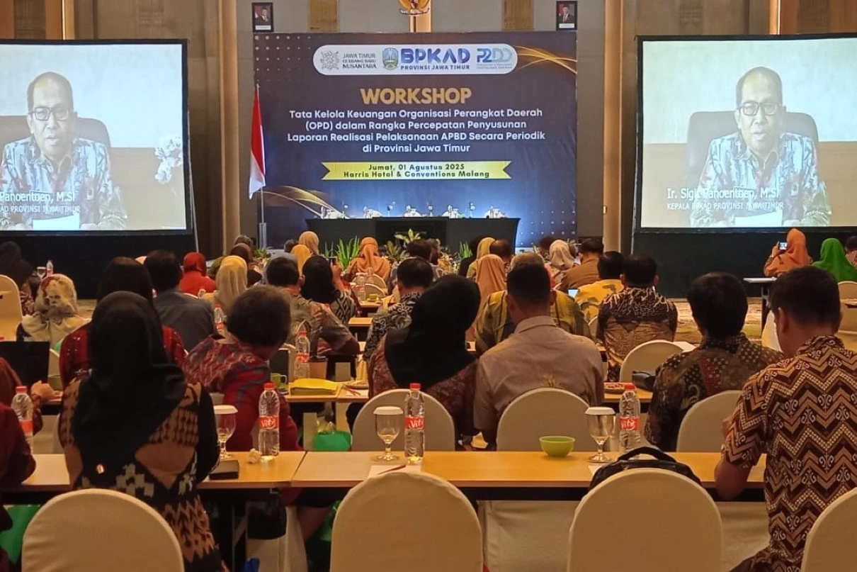 BPKAD Jatim Gelar Workshop Tata Kelola Keuangan untuk Percepatan Laporan APBD