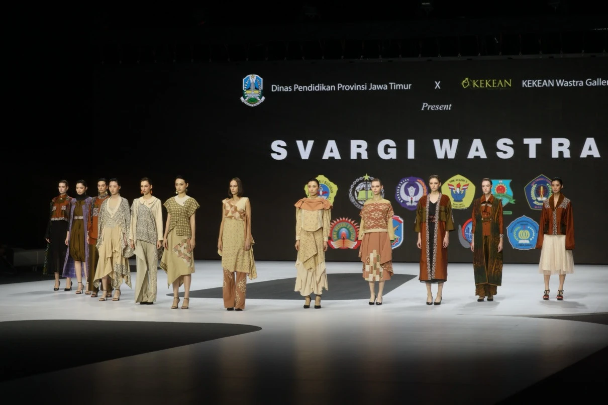 SMK Jatim Unjuk Gigi di Panggung Fashion Asia, Pesanan dari Buyer Global Mengalir