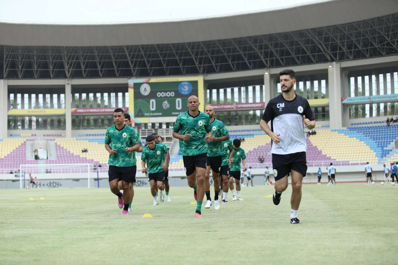 20 Pemain PSS Sleman Siap Menantang Persija Jakarta