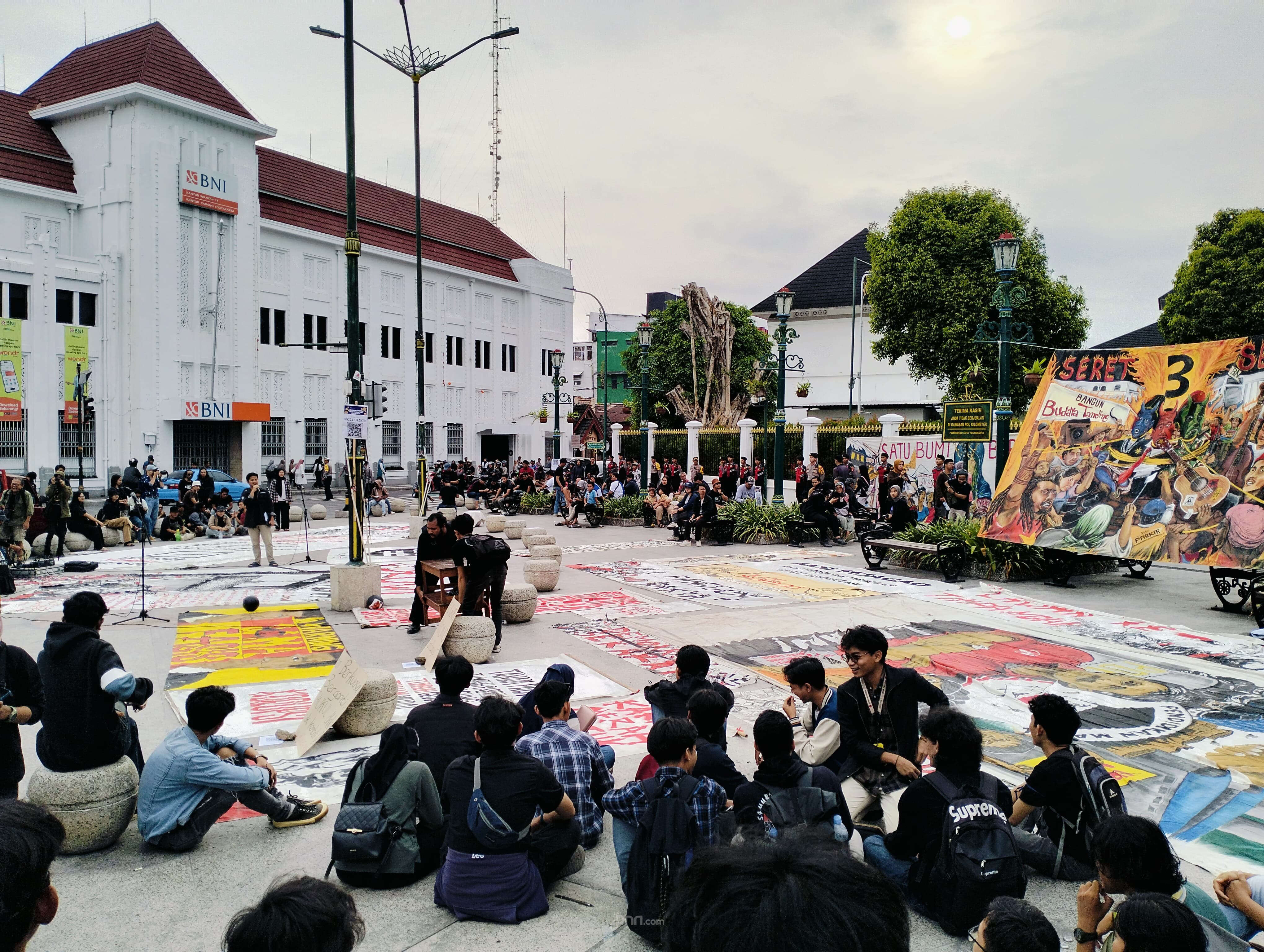 Forum Masyarakat Sipil Jogja Gelar Aksi pada Hari Pelantikan Presiden Prabowo