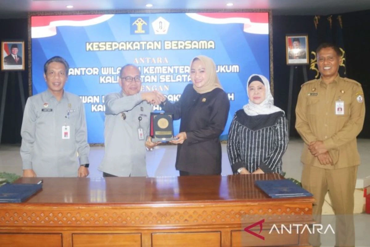Kemenkum Kalsel dan DPRD Batola Fokus Tingkatkan Mutu Produk Hukum Daerah