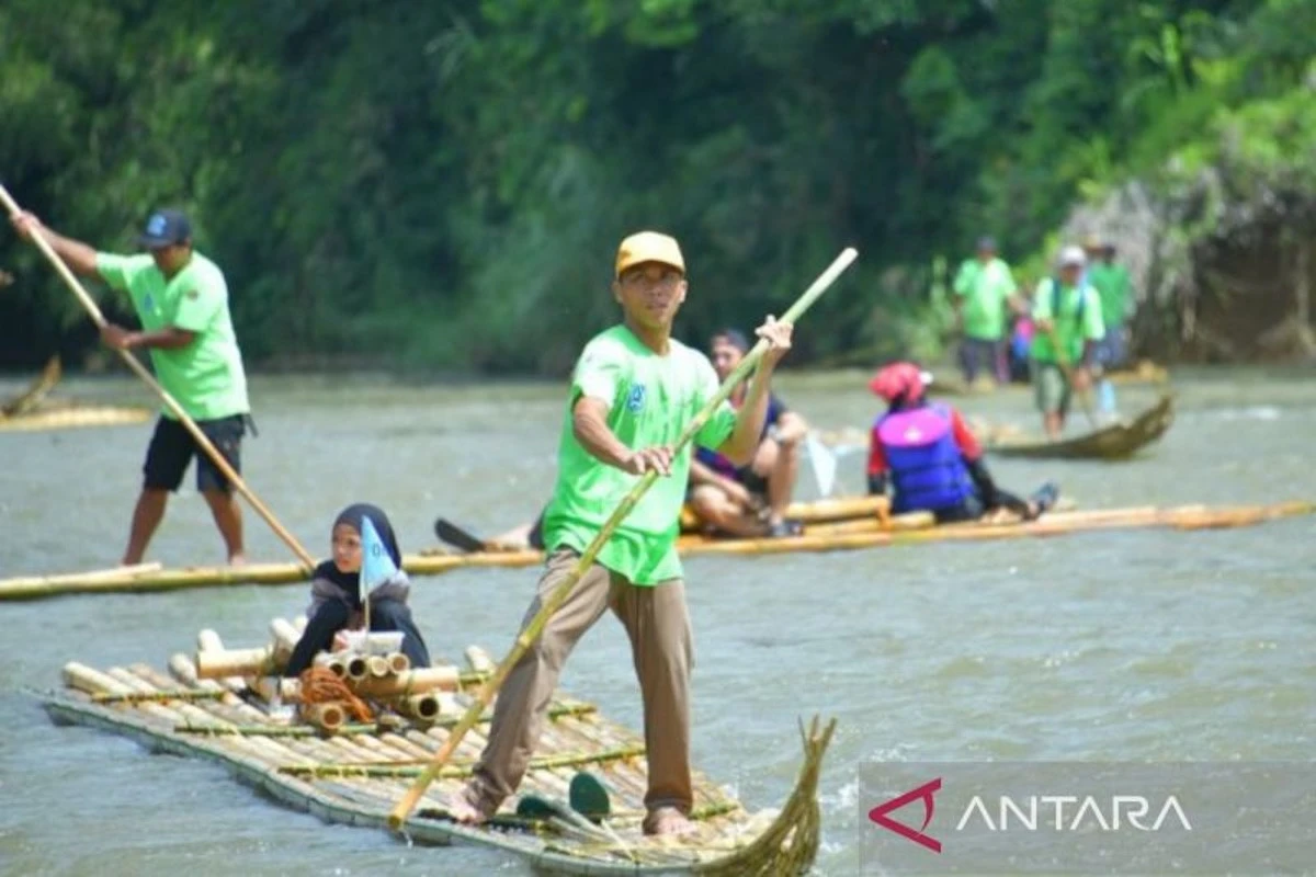 Festival Bamboo Rafting di HSS Masuk KEN 2026 dari Kalsel