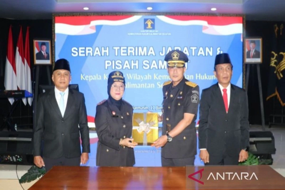 Meidy Firmansyah Resmi Menjabat Kakanwil Kemenkum Kalsel