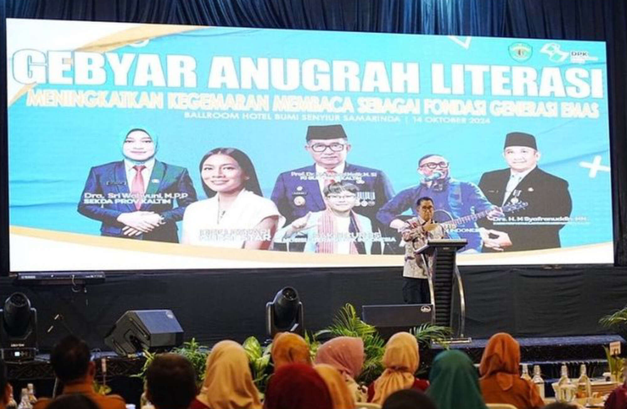 Hadiri Gebyar Anugerah Literasi, Pj Gubernur Akmal Malik Sampaikan Harapan Ini