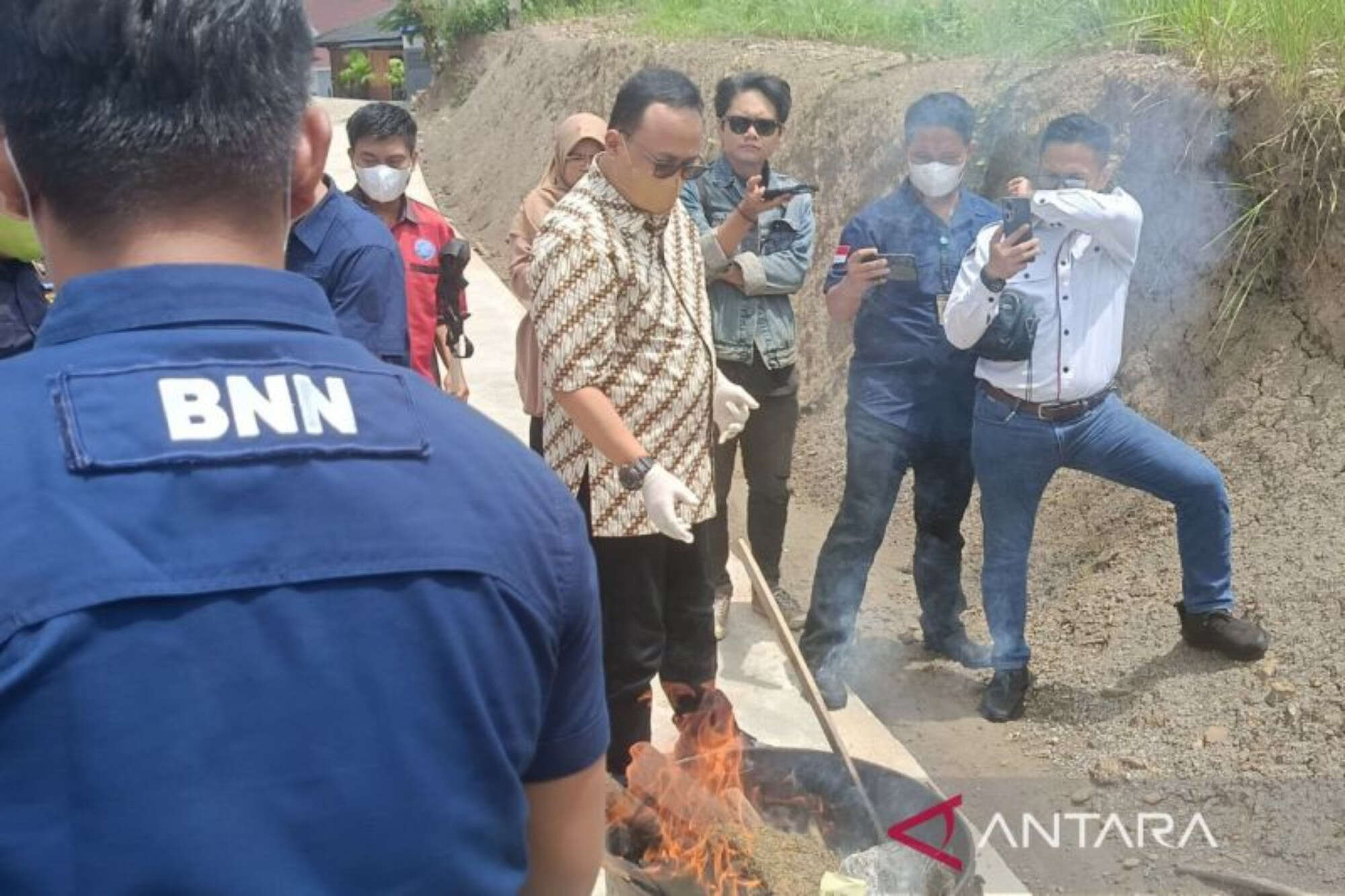 Musnahkan Ganja dan Sabu-sabu Sebanyak Ini, BNNP Kaltim Beri Penegasan Begini