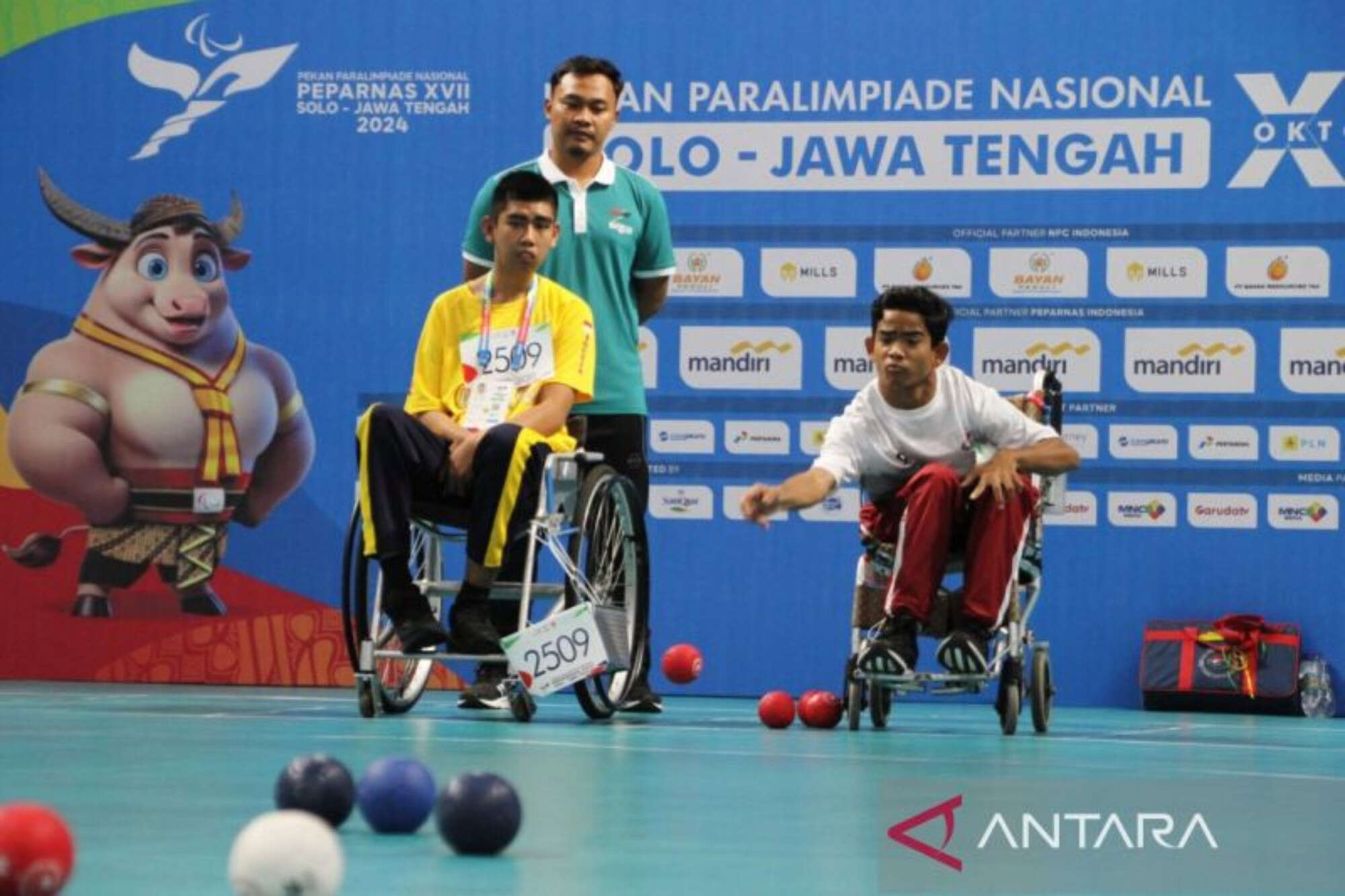 Kontingen Kaltim Bidik 5 Medali Emas di Cabor Boccia pada Perpanas XVII Solo