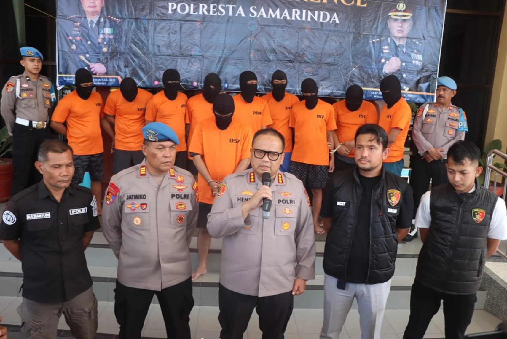 Polisi Ungkap Aktor Intelektual Pembunuhan Berencana Pengunjung THM di Samarinda