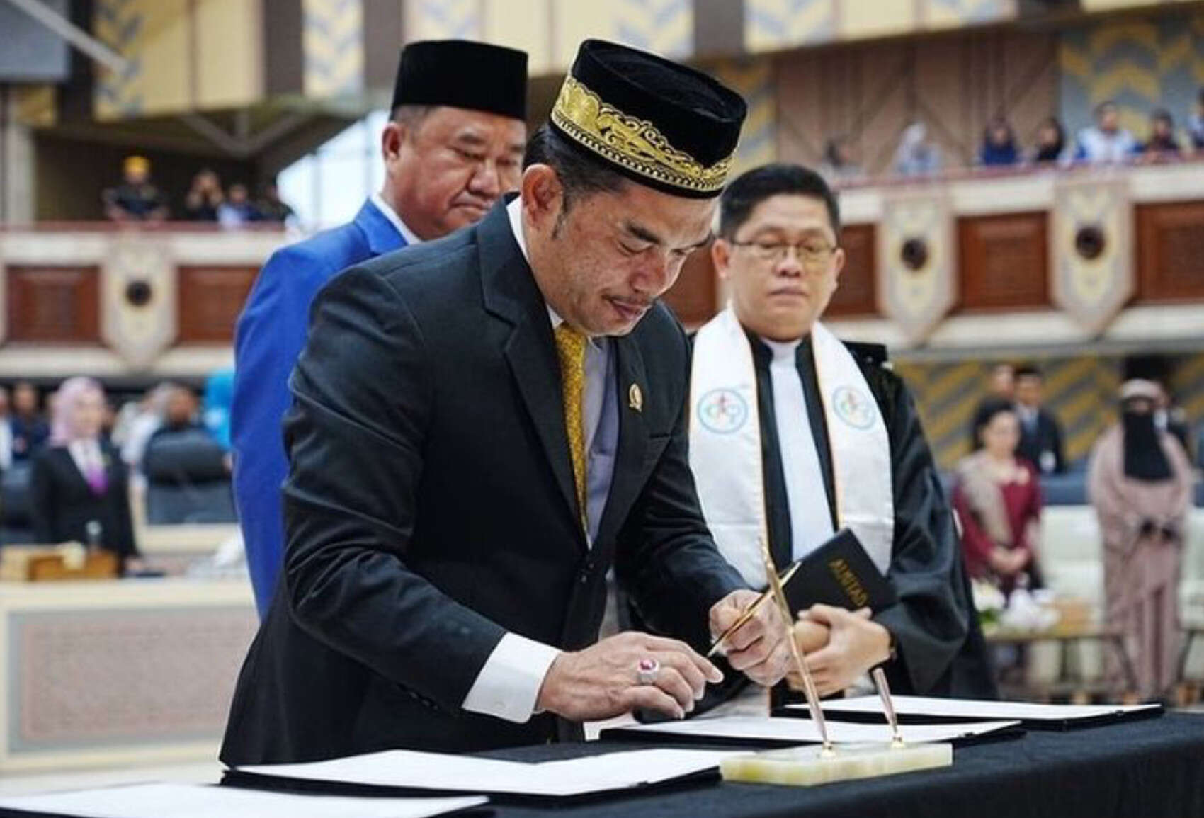 Pimpinan DPRD Kaltim Masa Jabatan 2024-2029 Dilantik, Ini Nama-namanya