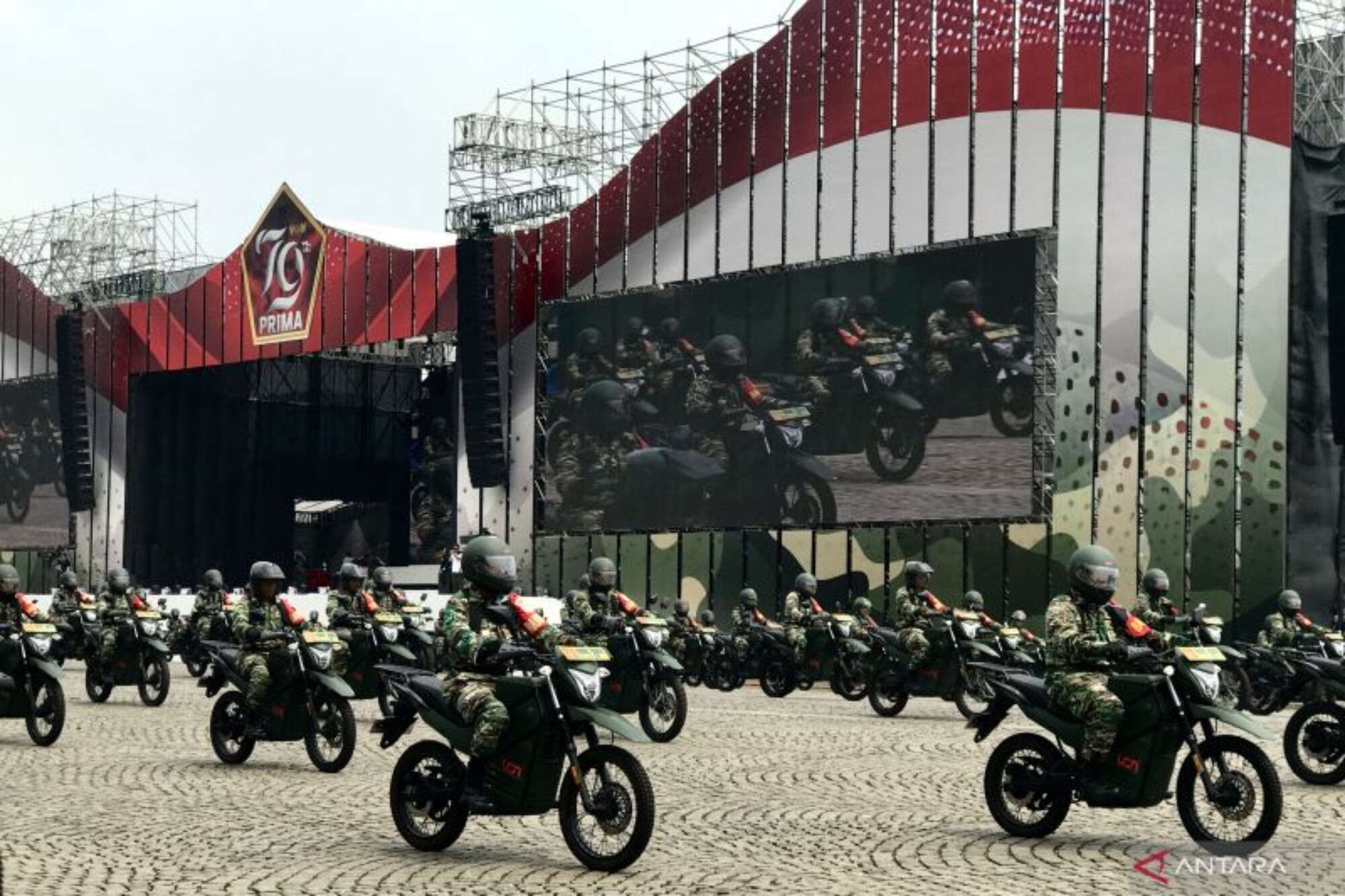 Desain Panggung HUT ke-79 TNI seperti Istana IKN di Kaltim, Ini Kata Mayjen Hariyanto