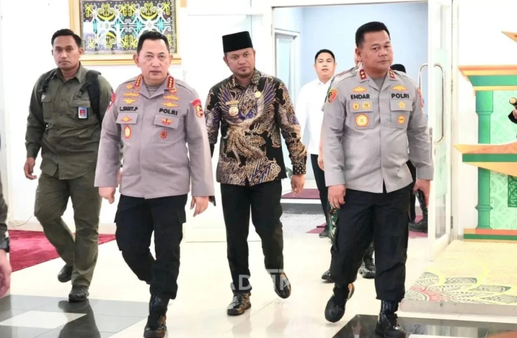 Kapolri Jenderal Listyo Sigit Kembali Kunjungi Kaltim, Kali Ini Tak Singgah ke IKN