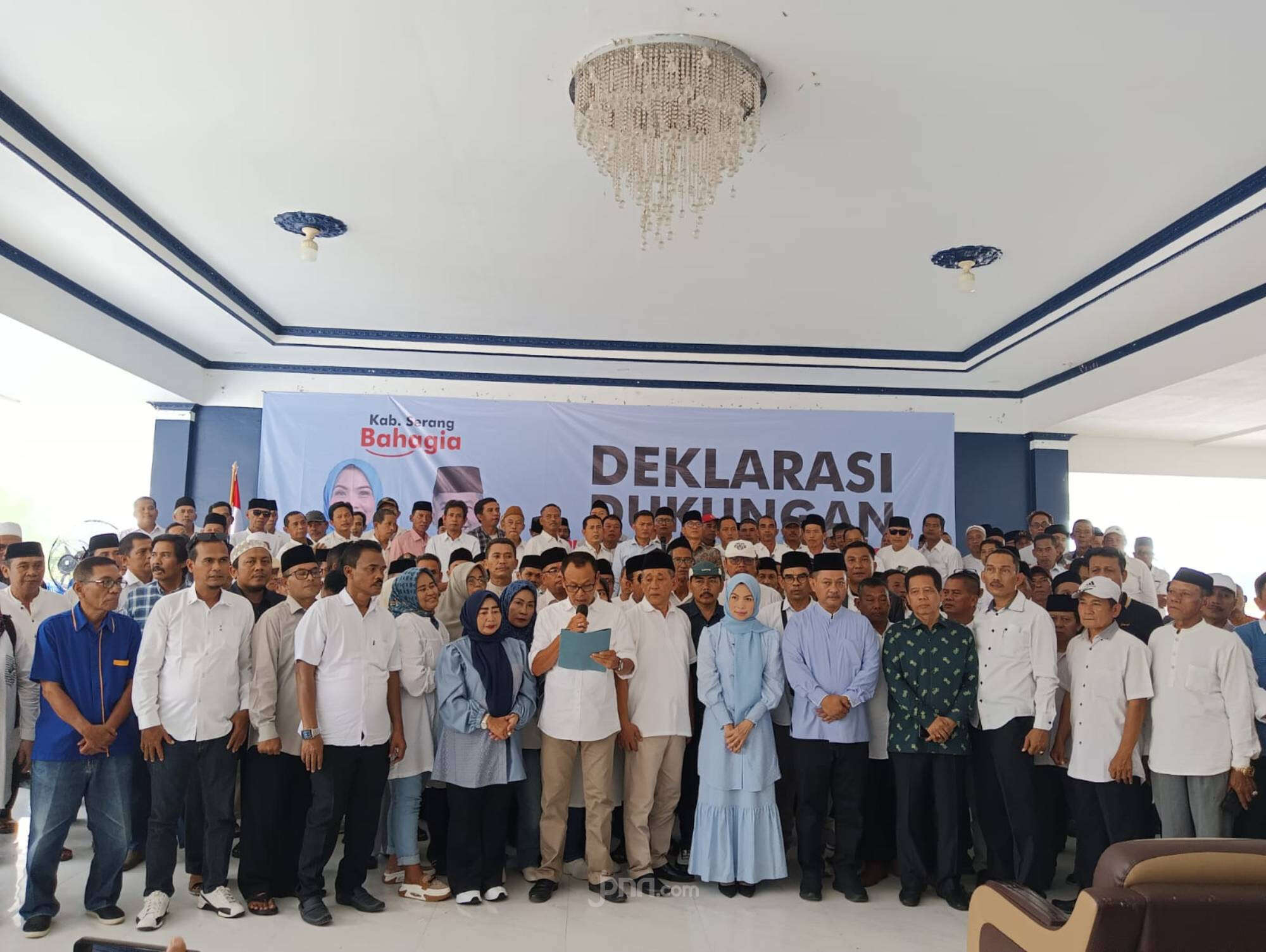 Mantan Kades se-Kabupaten Serang Siap Sumbang 120 Ribu Suara untuk Zakiyah-Najib