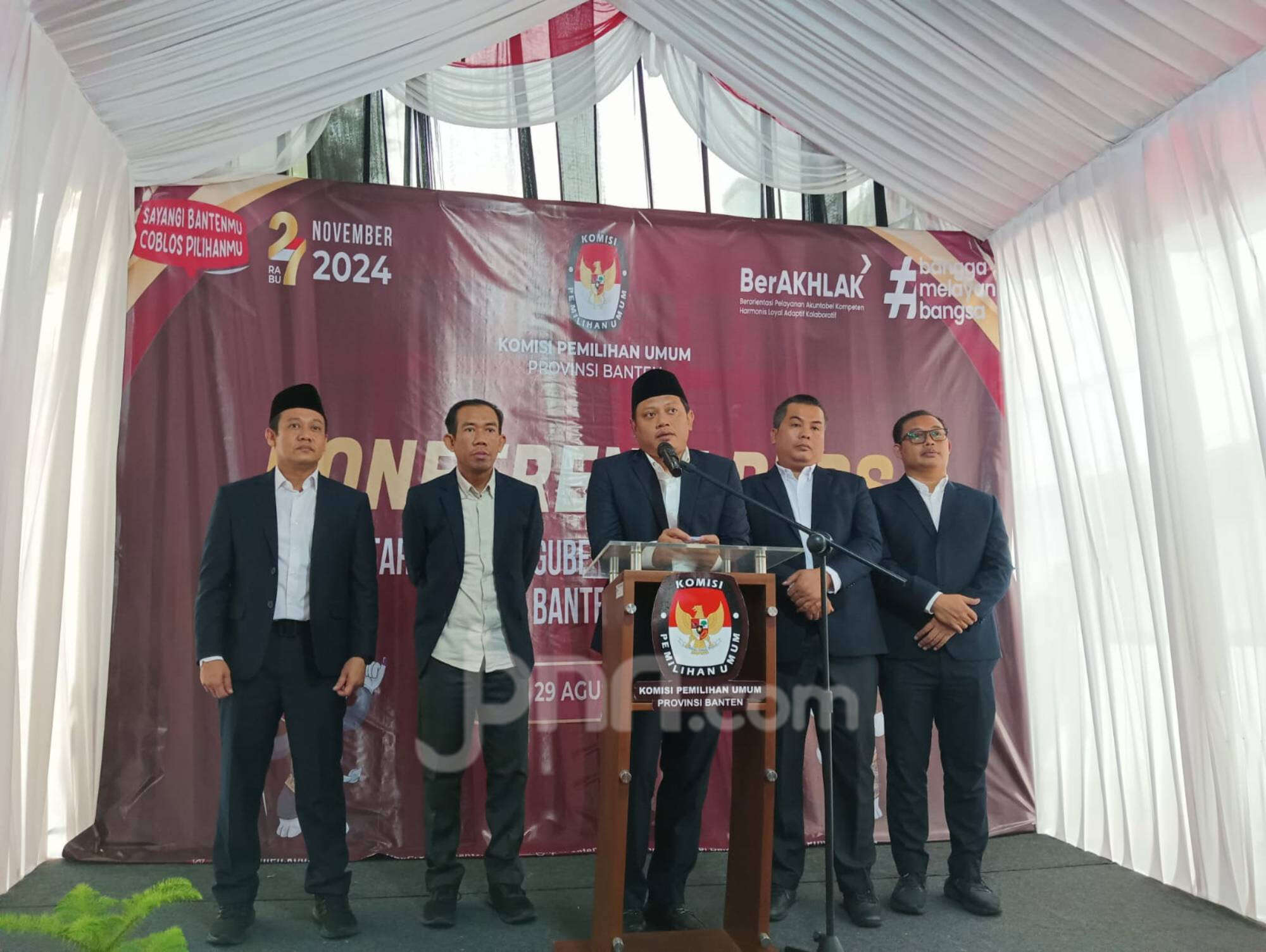 KPU se-Banten Gelar Pleno Penghitungan Suara Pilkada 2024 Hari Ini