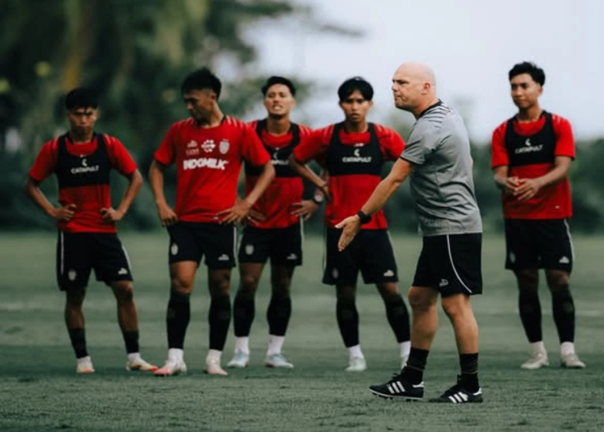Bali United Latihan Perdana Tanpa Jeffrey Talan, Johnny Jansen Beri Kabar