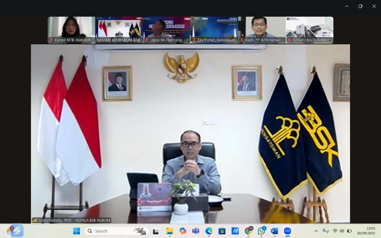 Kepala BSK Ungkap Tantangan Penerapan Permenkumham Nomor 4 Tahun 2021