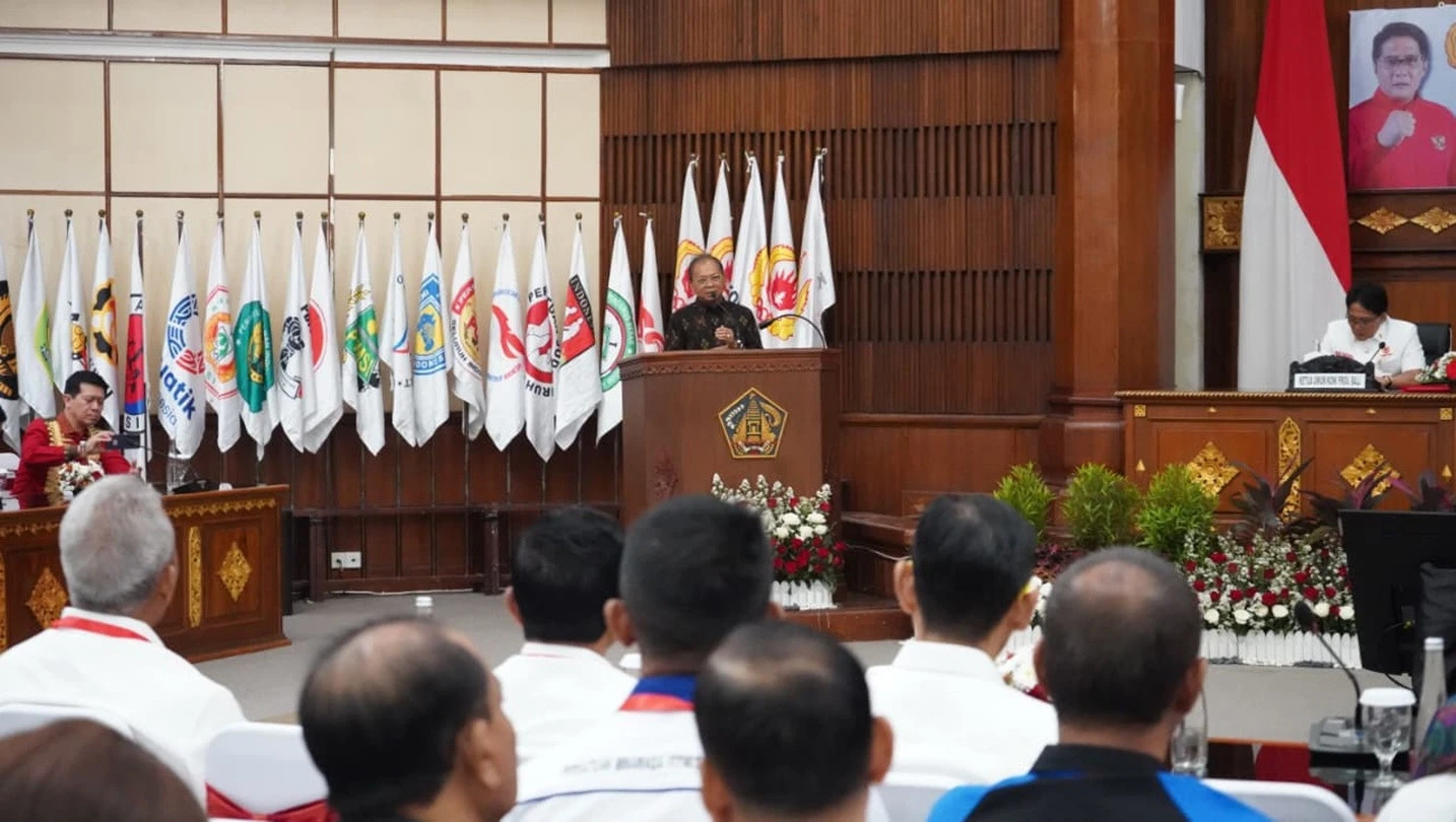 Rakerprov KONI Bali 2026: Koster Pasang Target Tembus Lima Besar PON 2028