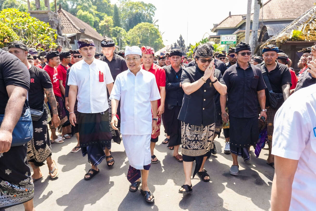 Animasi Desain Penataan Pura Batur di Tangan Paslon Koster – Giri, Sulap Seperti Besakih